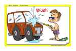 Wash - Flashcard