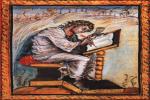 Page With Matthew The Evangelist  - Flashcard