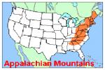 Appalachian Mountains - Flashcard