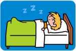 Go To Sleep - Flashcard