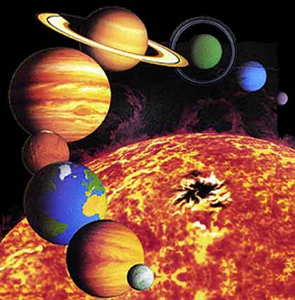 Solar System - Flashcard