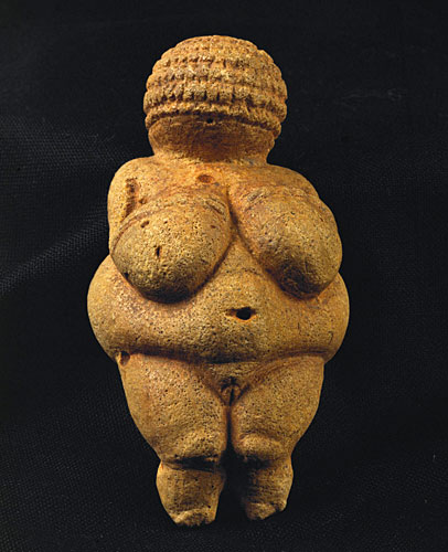 Era: Prehistoric 
Title: Woman Of Willendorf - Flashcard