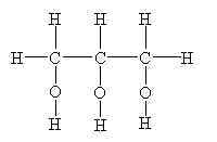 What Is The Chemcial Structure Of Glycerol? - Flashcard