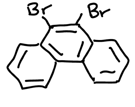 9,10-dibromophenanthrene - Flashcard