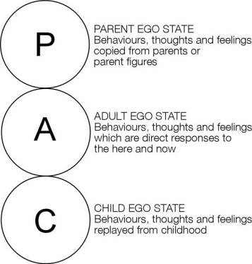 3 Ego States Of TA - Flashcard