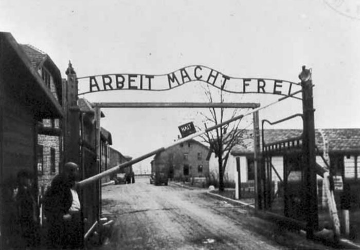 What Was Auschwitz?The Image Is Of The Gates ... - Flashcard