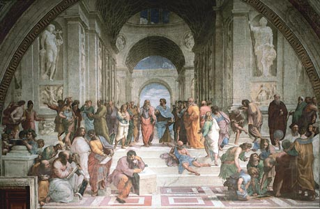 Raphael School of Athens - Flashcards