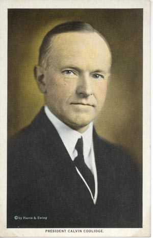 Calvin Coolidge - Flashcard