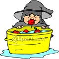 BOBBING FOR APPLES - Flashcard