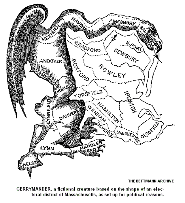 Gerrymandering - Flashcard