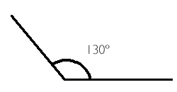 OBTUSE ANGLE - Flashcard