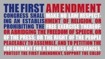 Amendment #1 - Flashcard