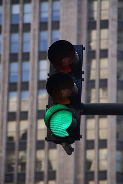 What Does A Green Stop Light Mean? - Flashcard